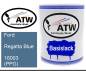 Preview: Ford, Regatta Blue, 16003 (PPG): 1L Lackdose, von ATW Autoteile West.